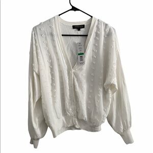 NWT Joseph A. Ivory cardigan008